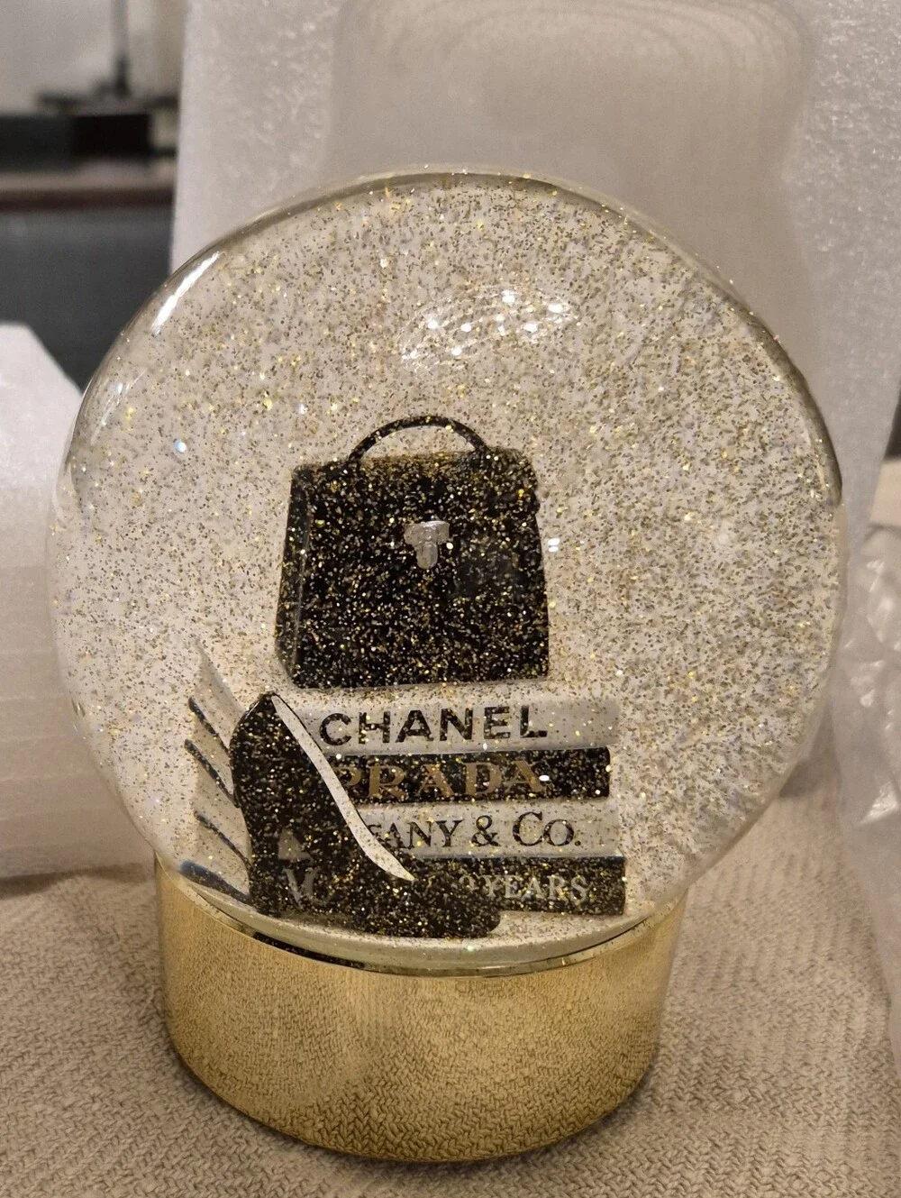 Fashion Glitter Globe with led light